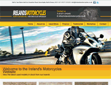 Tablet Screenshot of irelandsmotorcycles.com